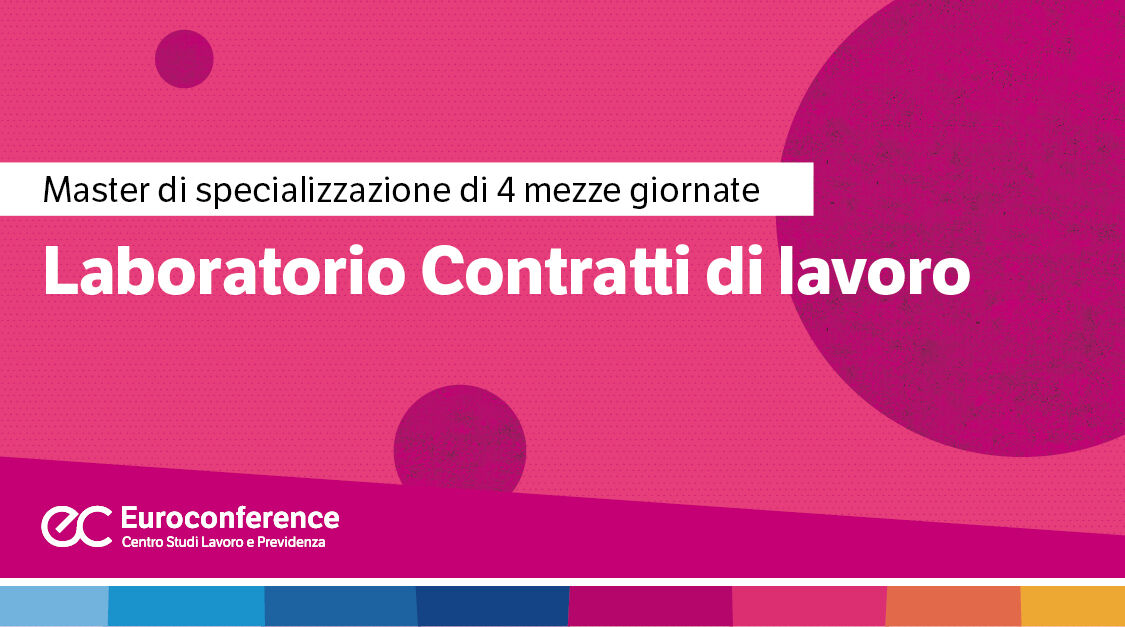 Immagine Master online: Contratti di lavoro | Euroconference